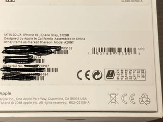 iPhone XS 512GB Grigio Siderale