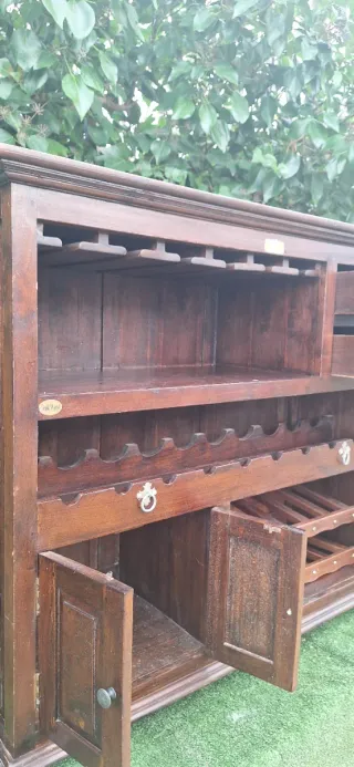 Mueble Bar Madera Maciza Bodega o merendero