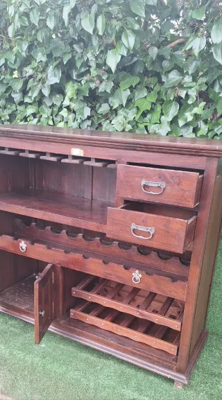 Mueble Bar Madera Maciza Bodega o merendero