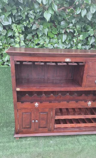 Mueble Bar Madera Maciza Bodega o merendero