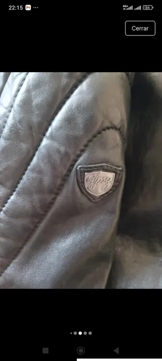 Cazadora Piel Auténtica con capucha desmontable