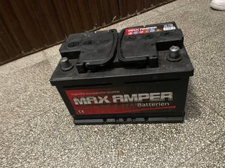 Batería Coche MAX AMPER 72Ah 640A