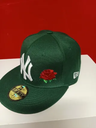 Gorra New Era 59FIFTY Yankees Verde Talla 7.1/2
