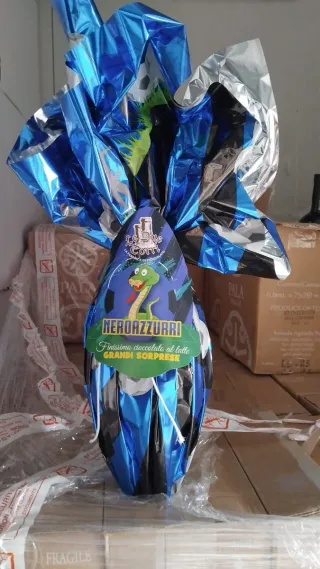 Uovo di Pasqua Inter NEROAZZURRI 350gr
