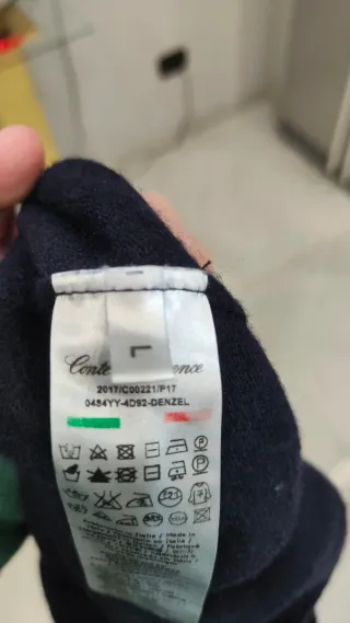 Felpa Conte of Florence Nera Uomo