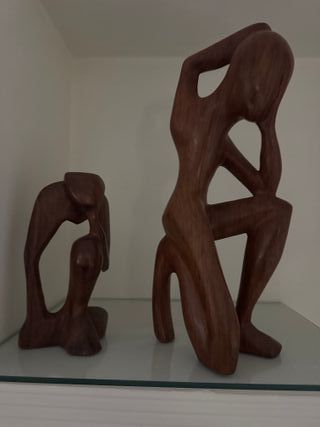 Figuras decorativas de madera