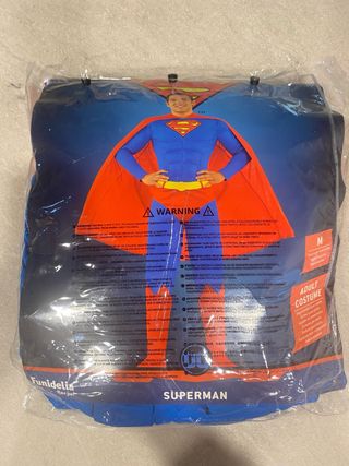 Disfraz Superman Adulto Talla M