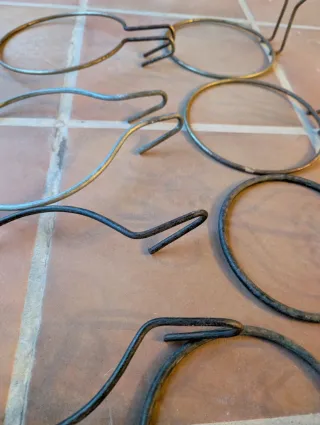 Soportes para macetas de metal