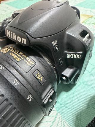 Cámara Nikon D3100 Reflex