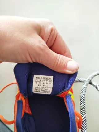 Zapatillas Adidas Fútbol Sala Naranja y Amarillo