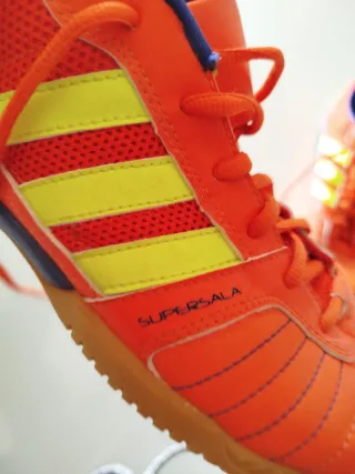 Zapatillas Adidas Fútbol Sala Naranja y Amarillo
