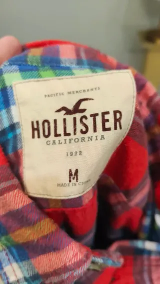 Camicia Flanella Hollister Uomo
