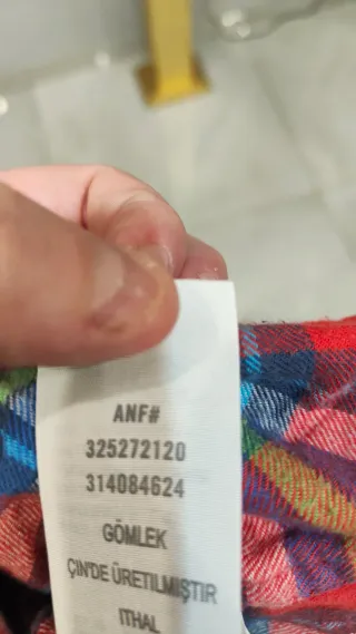 Camicia Flanella Hollister Uomo