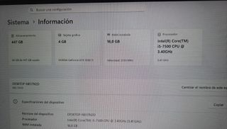 PC Gamer Blanco MSI con ARGB