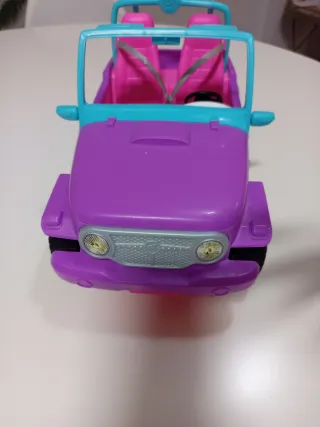 Coche Barbie Morado y Turquesa