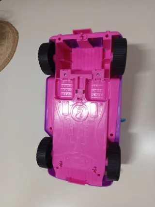 Coche Barbie Morado y Turquesa