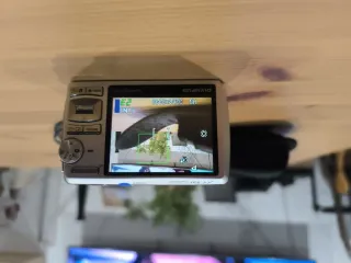 Cámara Olympus Plata