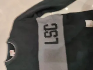 Felpa Levi's uomo nera e grigia