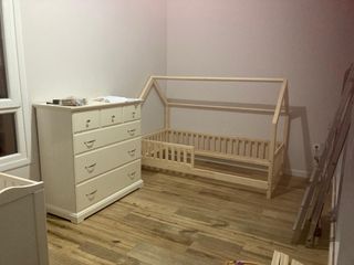 Cama Montessori 90x190cm Madera Maciza de pino