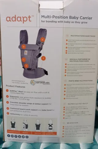 Mochila + Capa Impermeable Ergobaby Adapt