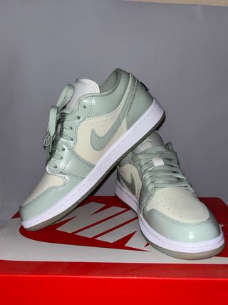 Zapatillas Nike Air Jordan 1 Low Beige/Verde