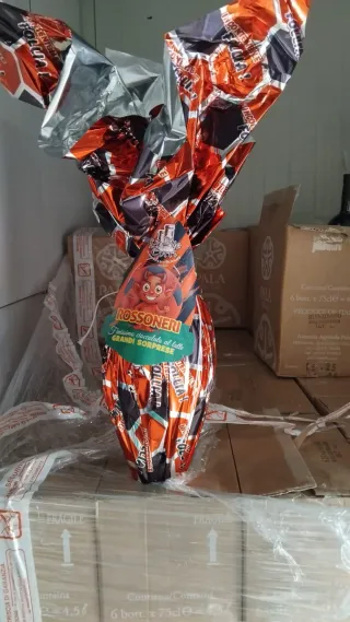 Uovo di Pasqua Milan Rossoneri 350gr