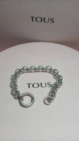 Pulsera Tous de plata Hold