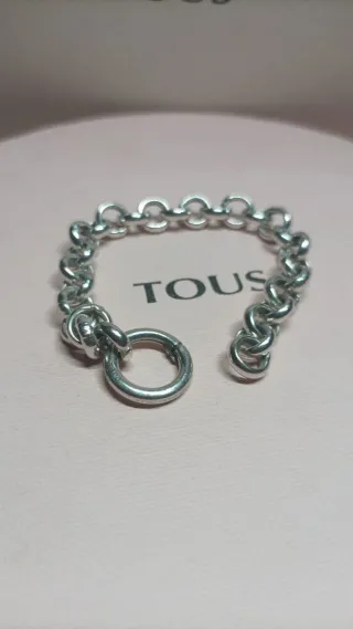 Pulsera Tous de plata Hold
