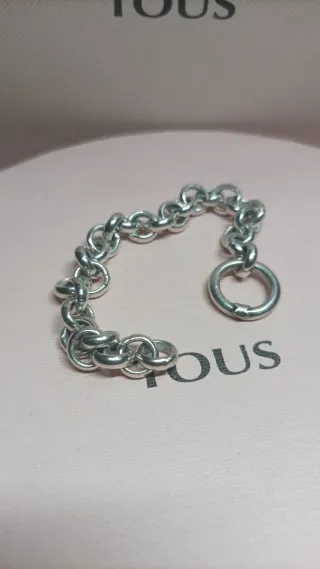 Pulsera Tous de plata Hold
