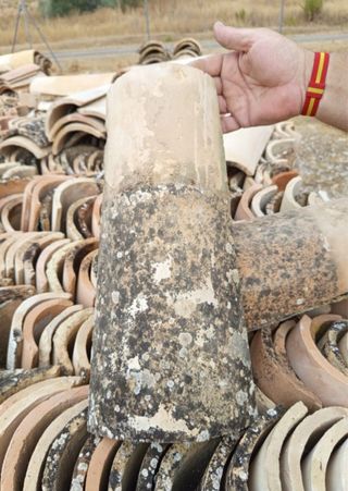 Tejas de barro antiguas, precio negociable