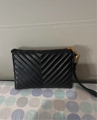 Bolso Guess Negro Tipo Clutch