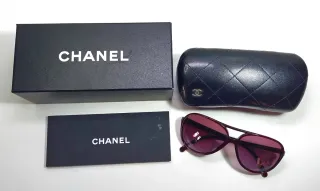 Gafas de Sol Chanel Aviador Burdeos