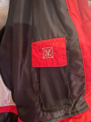 Chaqueta Esquí Roja Talla XXL