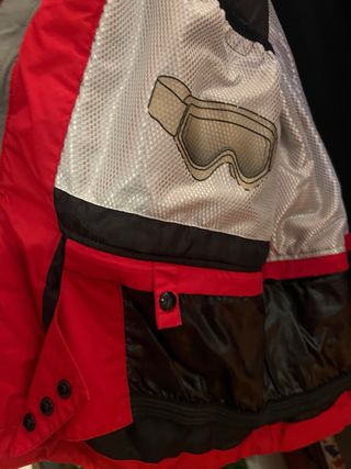 Chaqueta Esquí Roja Talla XXL