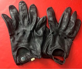 Guantes Piel Negra Talla M