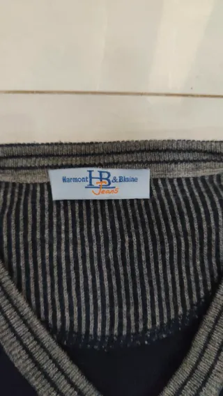 Maglione Harmont & Blaine V-Neck Blu