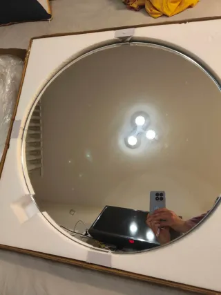 Espejo Redondo Baño