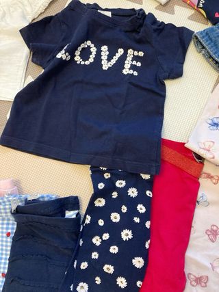 Lotto abbigliamento bambina P/E