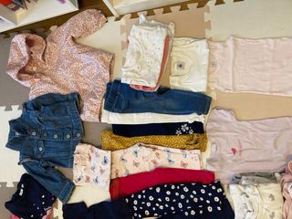 Lotto abbigliamento bambina P/E