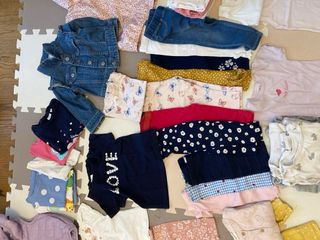 Lotto abbigliamento bambina P/E