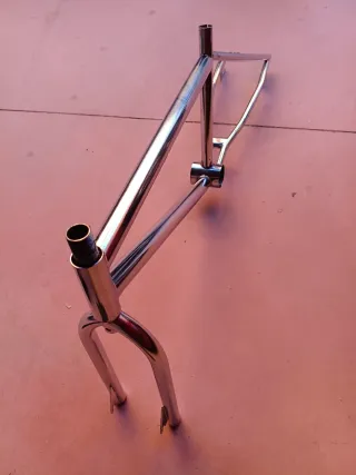 Chasis y horquilla BMX MCS Old School