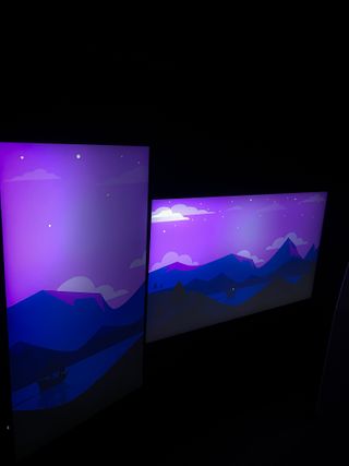 SETUP IA BenQ 27 + MSI 24 brazos ergonómicos doble