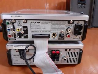 Minicadena de Diseño Sanyo AS1500 | DVD/CD/Radio