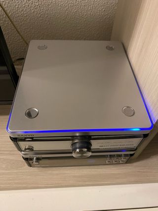 Minicadena de Diseño Sanyo AS1500 | DVD/CD/Radio