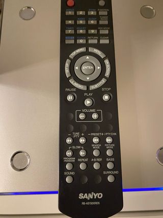 Minicadena de Diseño Sanyo AS1500 | DVD/CD/Radio