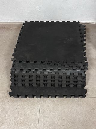 Tatami smontabile nero. Marca Domyos.