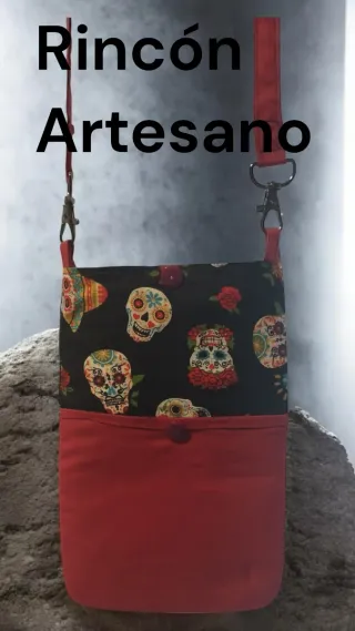 Bolso de móvil con 3 bolsillos