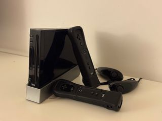 Consola Wii Negra + 30 juegos + accesorios