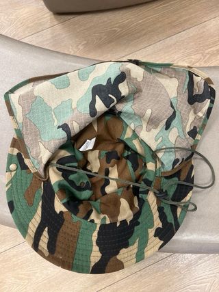 Sombrero pescador militar lona