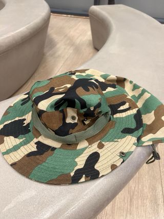 Sombrero pescador militar lona